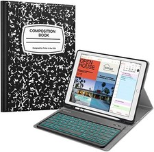 7 Color Backlit Keyboard Case For iPad Pro 12.9 2nd Gen 2017/1st Gen 2015 Cover picture
