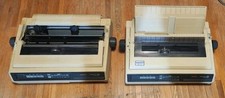 LOT (2)Okidata OKI Microline 393 GE8281A Dot Matrix 24 Pin Printers  picture