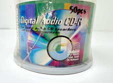 Durabrand Digital Audio CD-R 700MB 80 Minute 16X Multispeed 50 Pack New Sealed picture