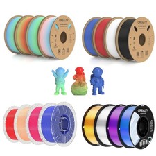 4 Pack Creality Hyper PLA/CR PETG/CR Silk Filament 1.75mm3D Printer Filament picture