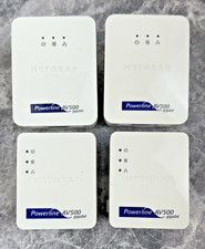Netgear XAV5101 & XAV5001 Nano Powerline AV500 Ethernet Network Adapter LOT OF 4 picture
