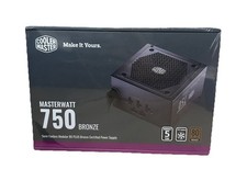 Brand New Cooler Master Masterwatt 750W 80 Plus Bronze Certified Power Supply picture