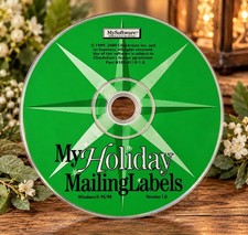 My Holiday Mailing Labels CD-ROM Windows 95 98 MySoftware Version 1.0 picture