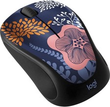Logitech Design Collection Wireless Ambidextrous Mouse - Forest Floral (3EA) picture
