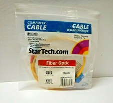 Startech.com 1m Single Mode Duplex Fiber Patch Cable SC-SC Fiber Optic  picture