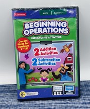Lakeshore Beginning Operations Adventures Interactive Math CD-Rom Grade K 1 picture