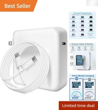96W USB-C Power Adapter for MacBook Pro/Air 13-16in - Fast & Safe picture