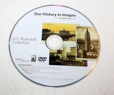 Our History In Images by Ancestry.com U.S. Postcards Collection PC DVD DISC ONLY picture
