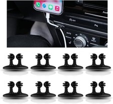 8PCS Car Cable Clips USB Cable Line Clip Holder for Car, Durable Strong Adhesive picture