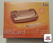 IRIS Card mini 4 -Personal Business Card Scanner, New Sealed   picture
