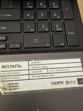 Gateway NV55C Intel Pentium P6200 2GHz 4GB RAM - Parts Powers Up picture