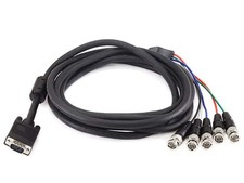 SVGA HD-15 to 5 BNC RGB Video Cable for HDTV Monitor cable 10FT picture