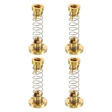 4Pcs Anti Backlash Spring Loaded Nut(2mm Pitch, 4 Start, 8mm Lead, 3.5mm Holes) picture
