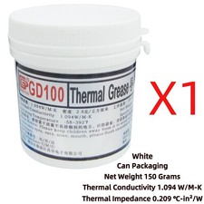 Net Weight 150 Grams White GD100 Thermal Paste Grease Heat Sink Compound CN150 picture