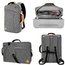 VanGoddy 3 in 1 Laptop Backpack Messenger Bag Briefcase For 13.6