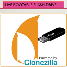 Clonezilla 3.2 64 BIT Live BOOTABE USB FLASH DRIVE IMANGING/CLONING picture