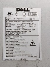 Dell Power Supply Genuine OEM 200W Model HP-P2007F3 Rev A00 picture