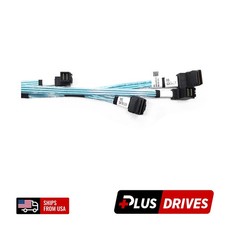 2x Mini SAS HD SFF 8087 Right Angle to Mini SAS HD SFF 8643 Right Angle 30
