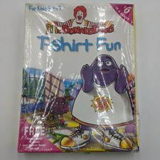 Vintage McDonaldland T-Shirt Fun- Big Box Edition #6 (PC, 1997, Expert Software) picture