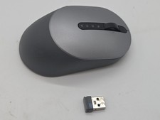 Dell Multidevice Wireless Mouse - MS5320Wc W/ OEM USB Silver + BLUETOOTH picture