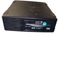 HP DAT Storage Works 72 gb USB EXTERNAL TAPE DRIVE Set (3 New Data Cartridges) picture