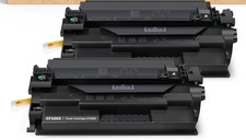 v4ink HP 26X CF226X Compatible High Yield Black Toner Cartridges - 2 Pack NEW 2D picture