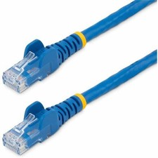 StarTech.com 7ft CAT6 Ethernet Cable - Blue Snagless Gigabit - 10 N6PATCH7BL picture