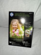 HP Genuine Everyday Photo Paper 100 Sheets 4x6 Glossy Sealed-NEW IN BOX. picture