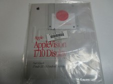 Apple AppleVision 1710 Display - FLOPPY DISC - User's Guide - APPEARS SEALED picture