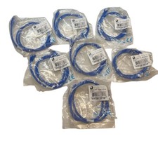 Quiktron 570-110-003 Blue Cat 5E, CM,  Booted Patch Cord 3ft (LOT OF 7) 🔥  picture