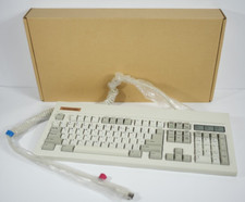 RARE Samsung AT Spring Clicky Mechanical Keyboard DIN 5 Pin - Vintage picture