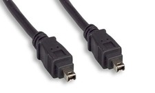 3FT 4 to 4 Pin IEEE-1394a IEEE1394 FIREWIRE 400 Mbps iLINK CABLE PC MAC DV AV picture