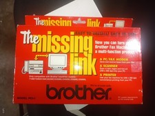 Brother The Missing Link PCI-1 Modem Scanner & Printer Vintage Computing picture