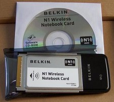 BELKIN N1 Wireless N Notebook MIMO 802.11n Card F5D8011 picture