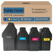 High Yield TNP80 TNP81 Toner Cartridge for Konica Minolta Bizhub C3300i C4000i picture