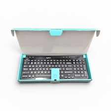 Logitech K360 Wireless Keyboard Black QWERTY w/ Dongle Included Tested picture