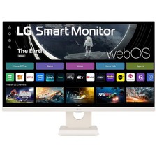 LG MyView 27” Smart Monitor 27U55WSA 100Hz IPS HDR webOS ThinQ AI White picture