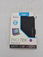 New Targus Pro-Tek For IPad Mini 6 Case Black THZ911US Antimicrobial Protection picture