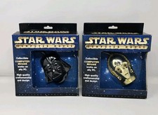 Star Wars Wired Computer Mouse Lot Darth Vader and C-3P0 NOS  picture