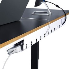 PAMO Cable Management Under Desk for Easy mounting Under-Table I Set of 2 - w... picture