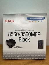 New Genuine Xerox 8560 8560 Black Solid 108R00727 Ink Cartridges Box picture