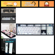 Custom Mechanical Keyboard Kit - Barebones RGB Hot Swap, QMK/VIA, Tri-Mode BT5.0 picture