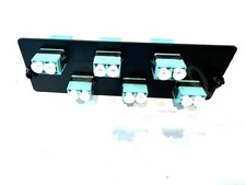 Panduit FAP6WAQDLCZ Compatible 6 LC Duplex OM3/OM4 Fiber Adapter Panel -987 picture