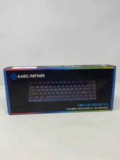 Magic-Refiner Mk14 68 key Mechanical RGB gaming Keyboard Red Chips hot swappable picture