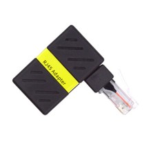Cablecy CAT6 UTP Male to Female 360 Degree Angled Rotating Adapter RJ45 8P8C picture