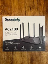 Speedefy AC2100 Smart WiFi Router, Dual Band, Model K7 Missing adapter/cable picture