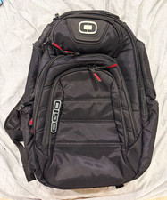 OGIO RSS Laptop Backpack 15 in Padded Luggage Strap Black/Red used ONCE picture