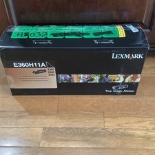 Lexmark E360H11A Black Toner Ctg for Lexmark E360 E460 E462  New Factory Sealed picture