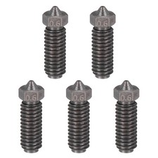 5 Pcs 0.6mm 3D Printer Extruder Nozzles (20x6mm) picture