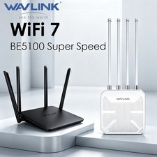 WAVLINK BE5100 BE3600 WiFi 7 Extender Gaming Router Inside Outdoor Router IP67 picture